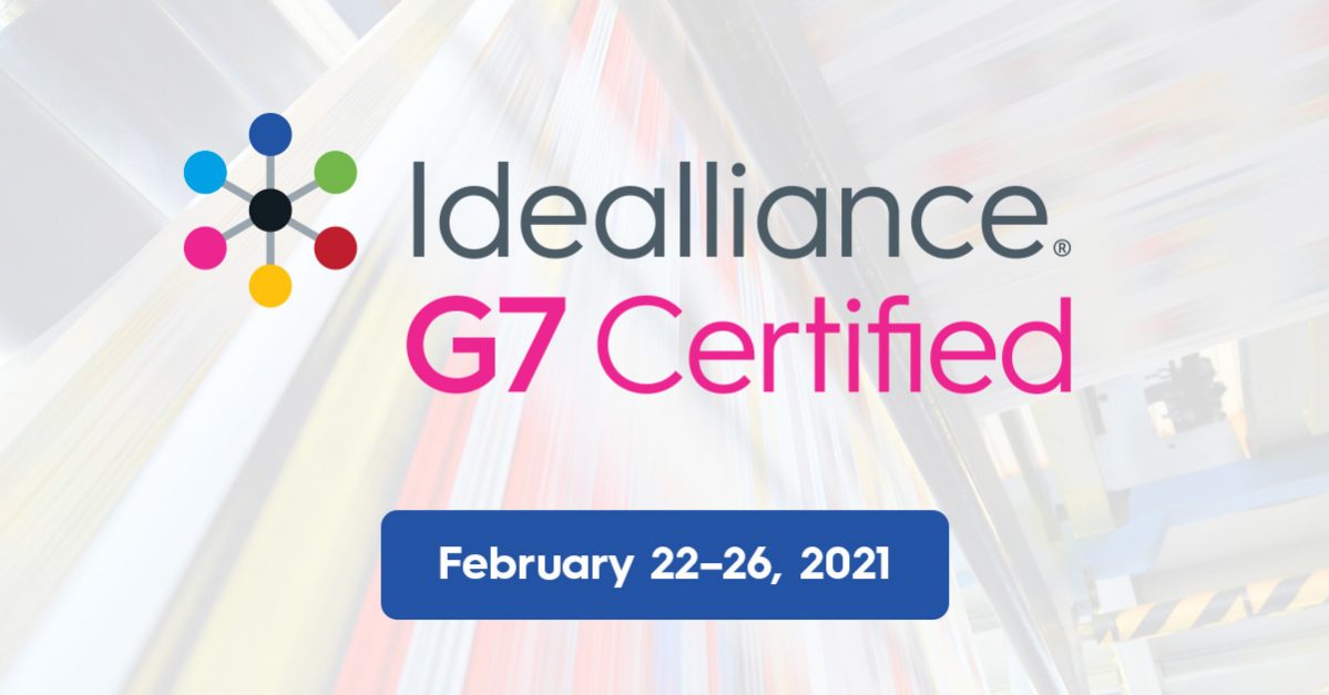 Idealliance G7® Color Management Expert Training Live Online | February 22-26, 2021