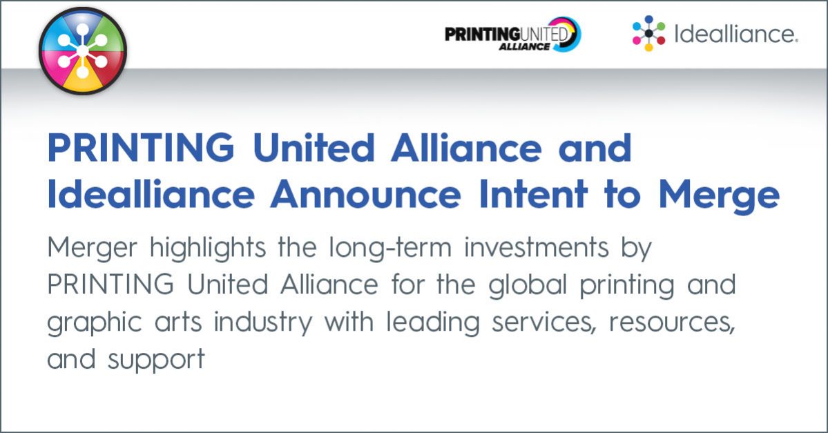 PRINTING United Alliance and Idealliance Announce Intent to Merge