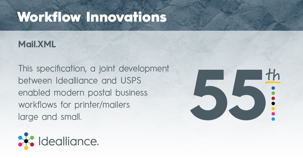 Workflow Innovations from Idealliance—Mail.XML