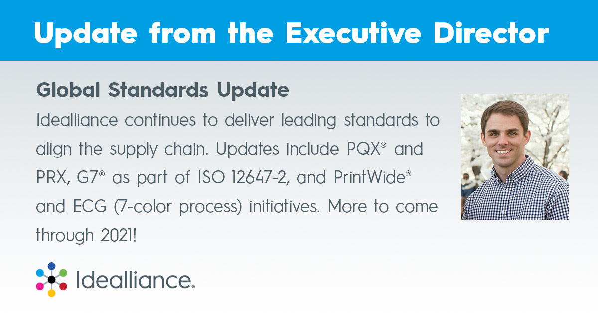 Update from Jordan Gorski, Idealliance Executive Director