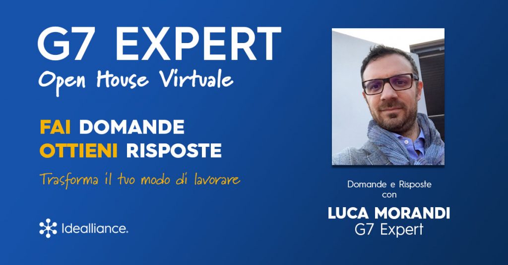 G7 Expert Virtual Open House by Idealliance with Luca Morandi, G7 Expert