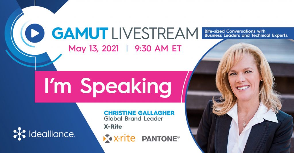 Gamut Livestream from Idealliance on May 13, 2021