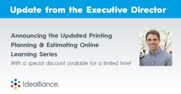 Announcing the Updated Printing Planning & Estimating Online Learning Series With a special discount available for a limited time!