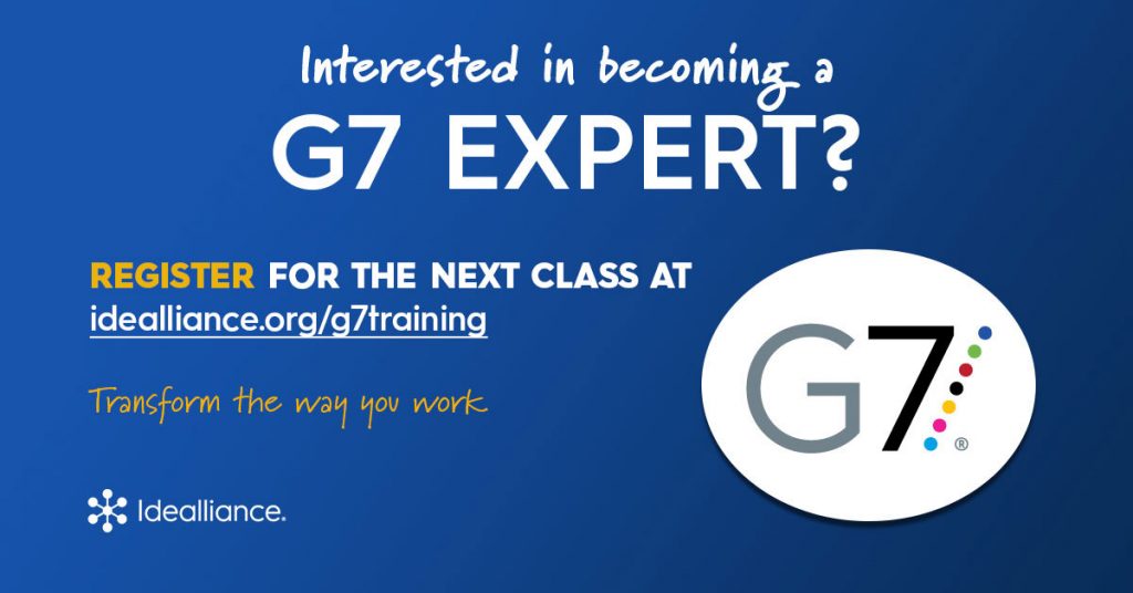 Idealliance G7 Expert Online Training and Certification by Idealliance with Certified G7 Expert Trainers