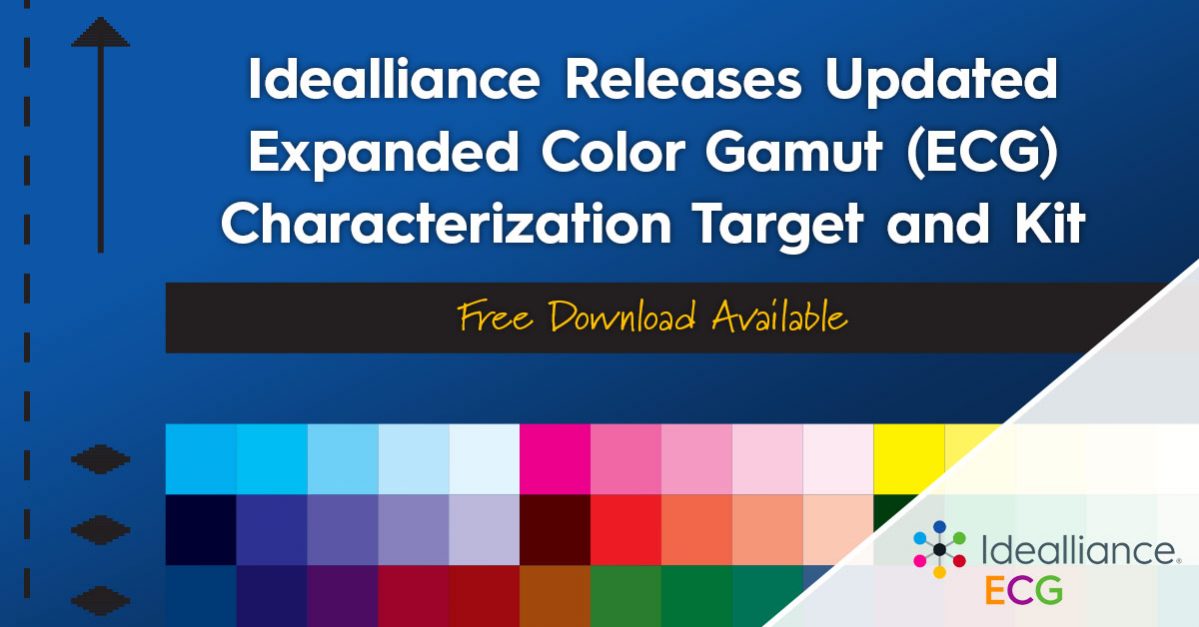 Idealliance releases updated Expanded Color Gamut (ECG) Characterization Target and Kit: